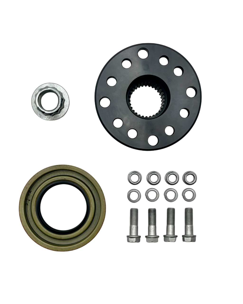 10.5" GM 14 Bolt FF To Toyota Forged Pinion Flange Kit