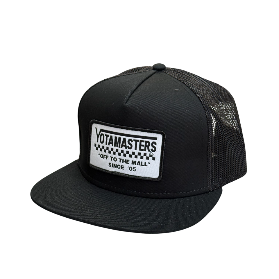 Yotamasters Black Mesh Hat