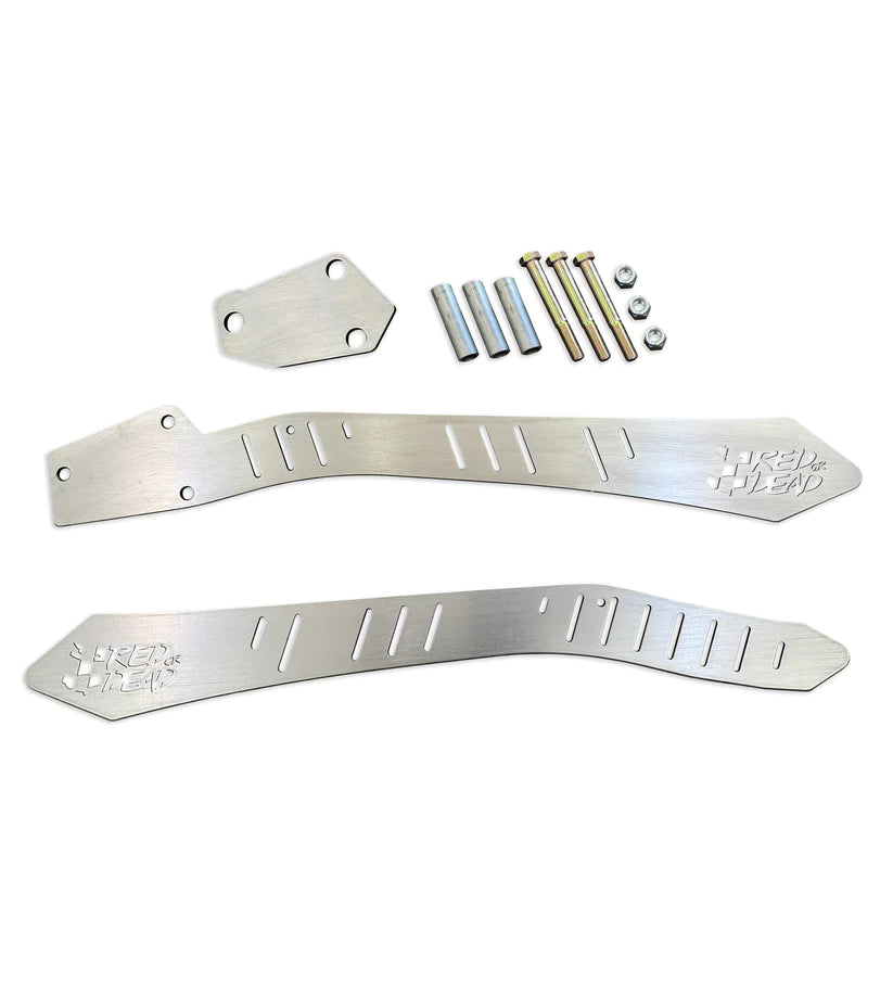 1986-1995 4wd Toyota Pickup / 4Runner SAS Frame Reinforcement Plates with Steering Relocation