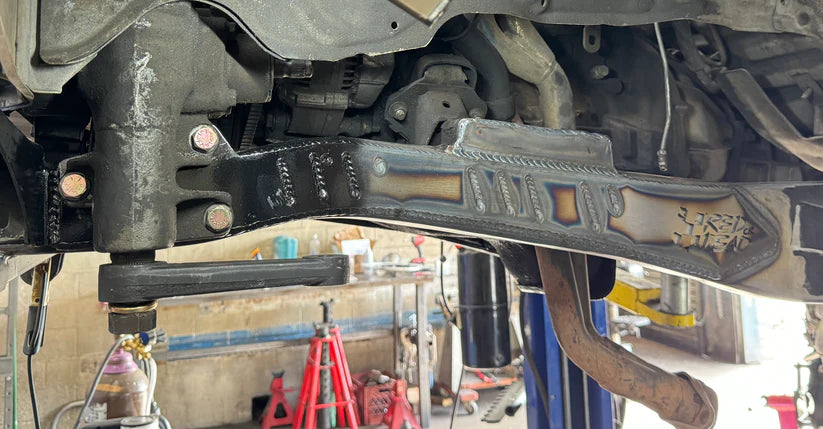 1986-1995 4wd Toyota Pickup / 4Runner SAS Frame Reinforcement Plates with Steering Relocation