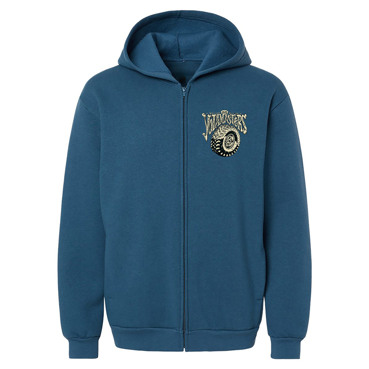 Yotamasters Rez-Erected 4Runner Hoodie | Sea Blue Zip-Up