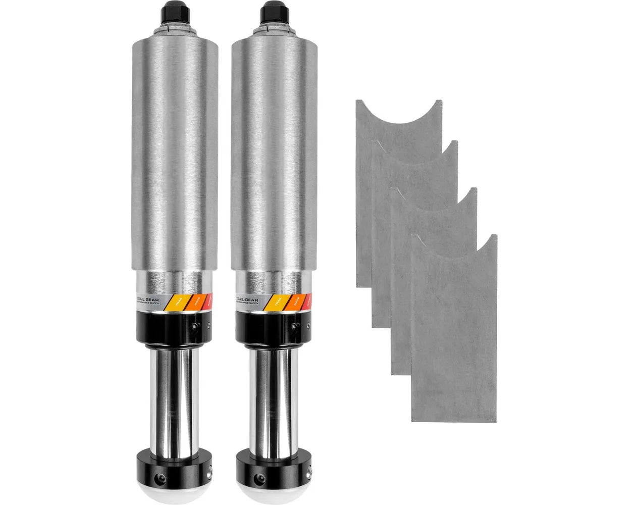 Trail-Gear Performance 2.0” Smooth Body Pin Top Bump Stop Sets