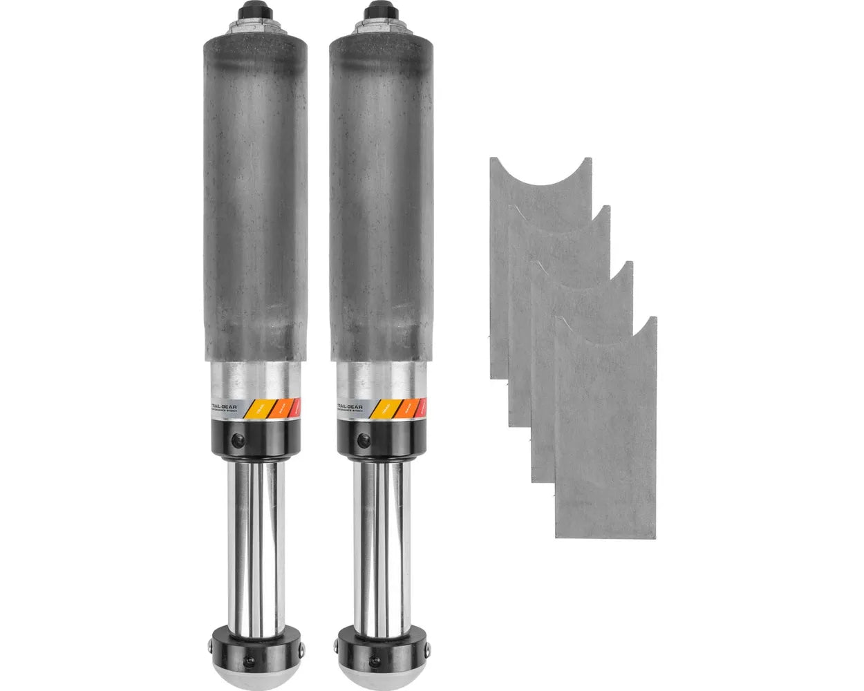 Trail-Gear Performance 2.0” Smooth Body Pin Top Bump Stop Sets