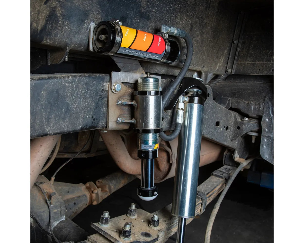 Trail-Gear Performance 2.0” Smooth Body Pin Top Bump Stop Sets