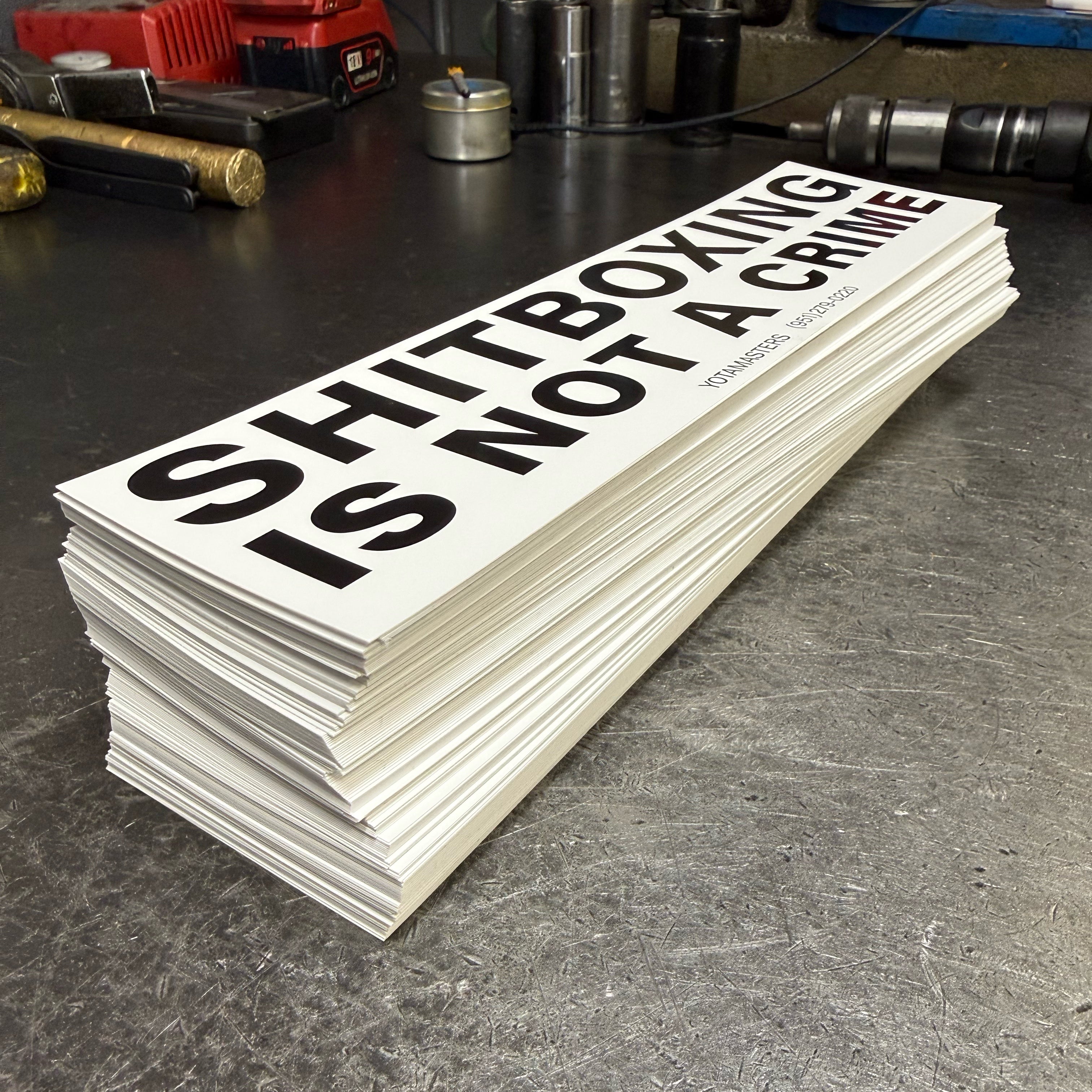 Shitboxing Is Not A Crime