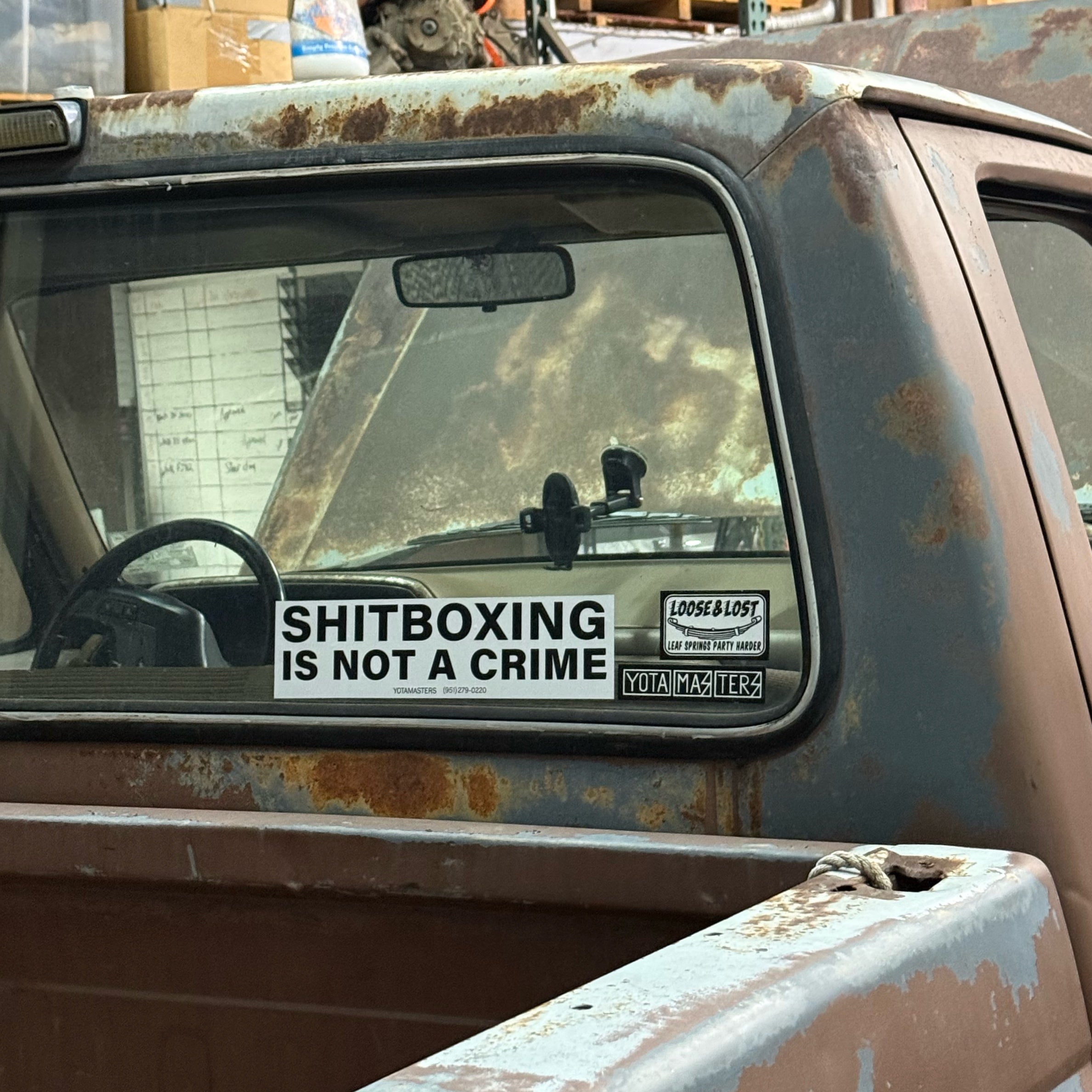 Shitboxing Is Not A Crime