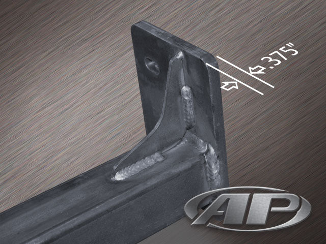 All-Pro FJ Cruiser Rock Sliders (Bare Steel)
