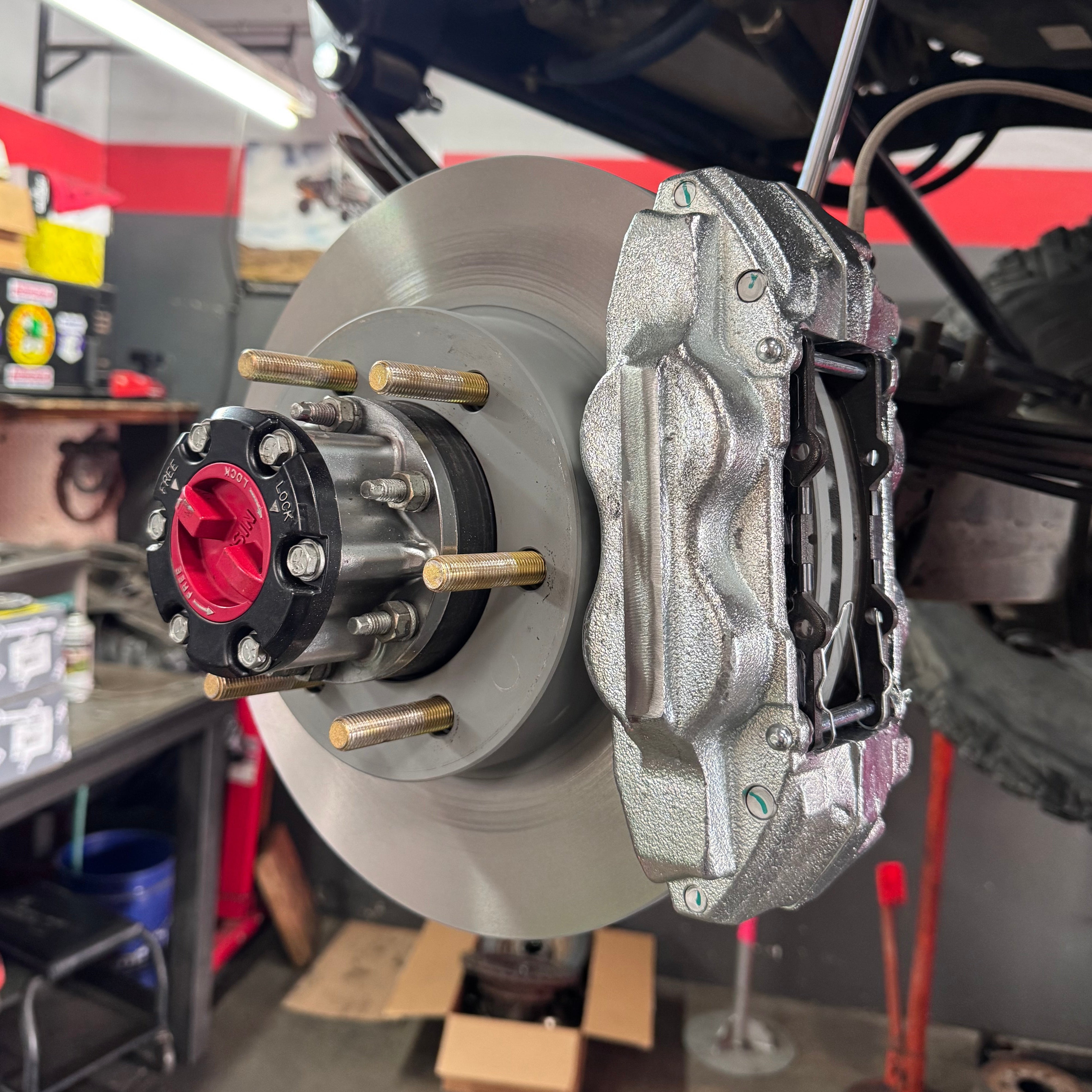 Tundra Caliper & Rotor Kit for IFS Hub Conversion