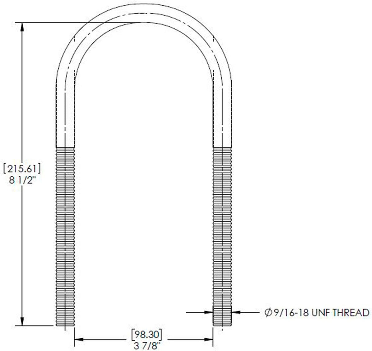 U-Bolt Flip Kit For 3.5" OD Axle Tubes