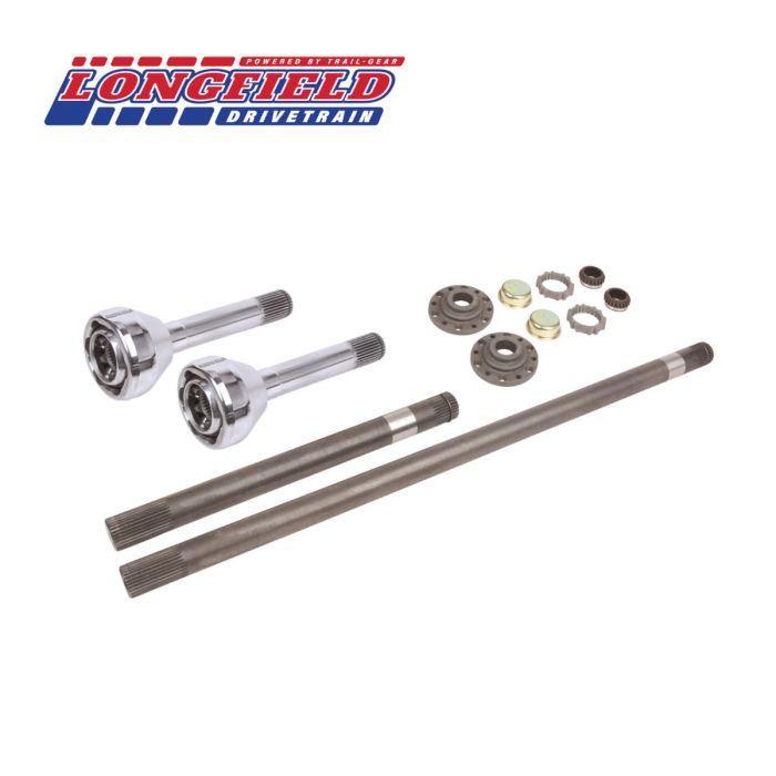 Longfield 30-spline Gun Drilled Super Set for Rock Assault 67-in WMS Axles