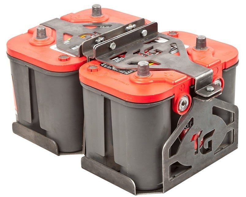 Trail-Gear™ Dual Optima Battery Box (Back to Back) - Yotamasters