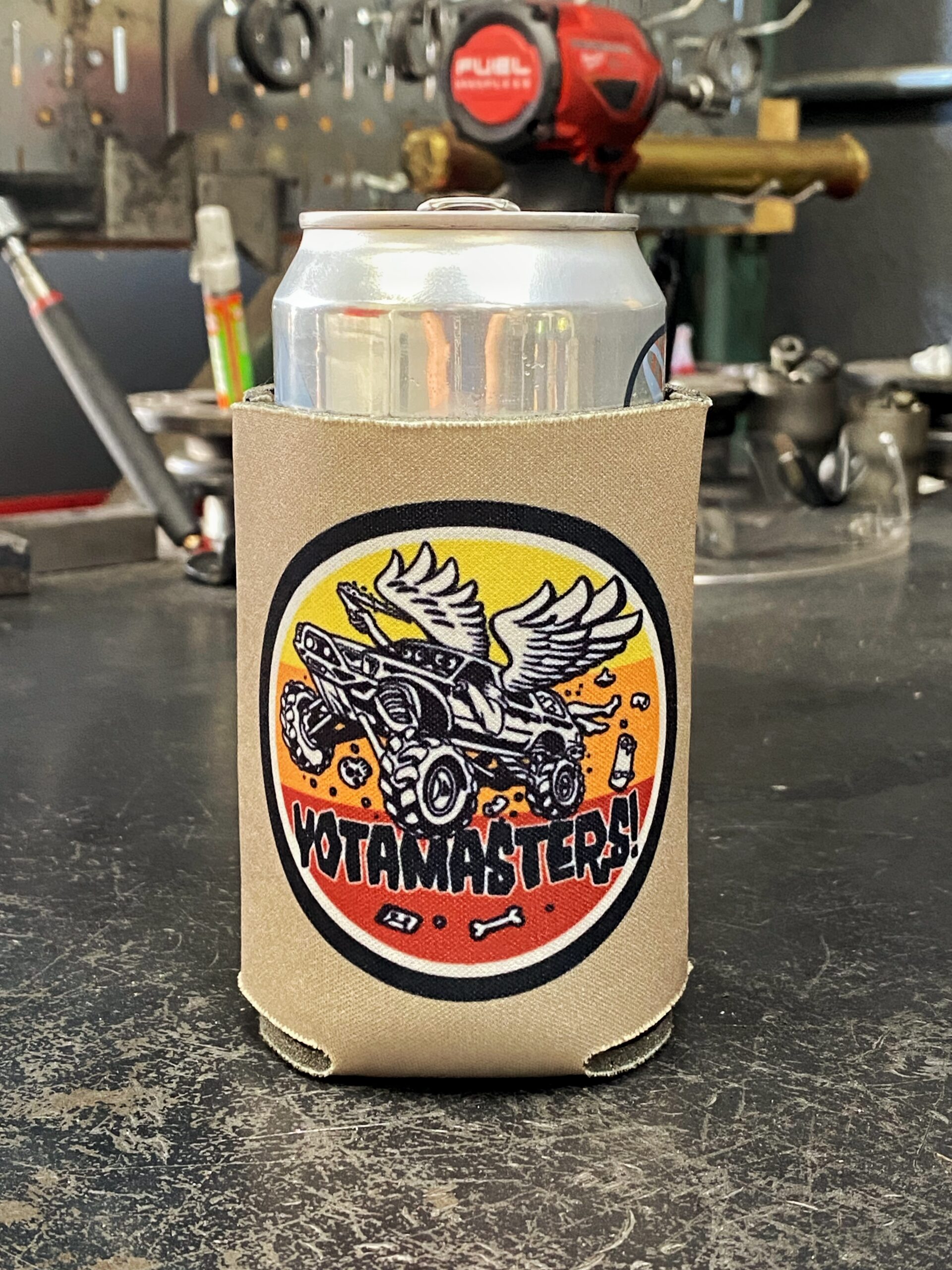 Yogamasters beer jacket